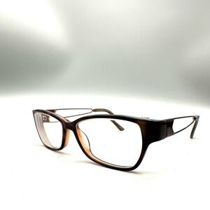 Takumi TK925 Brown Tortoise Blue Oval Eyeglasses 53-14 135